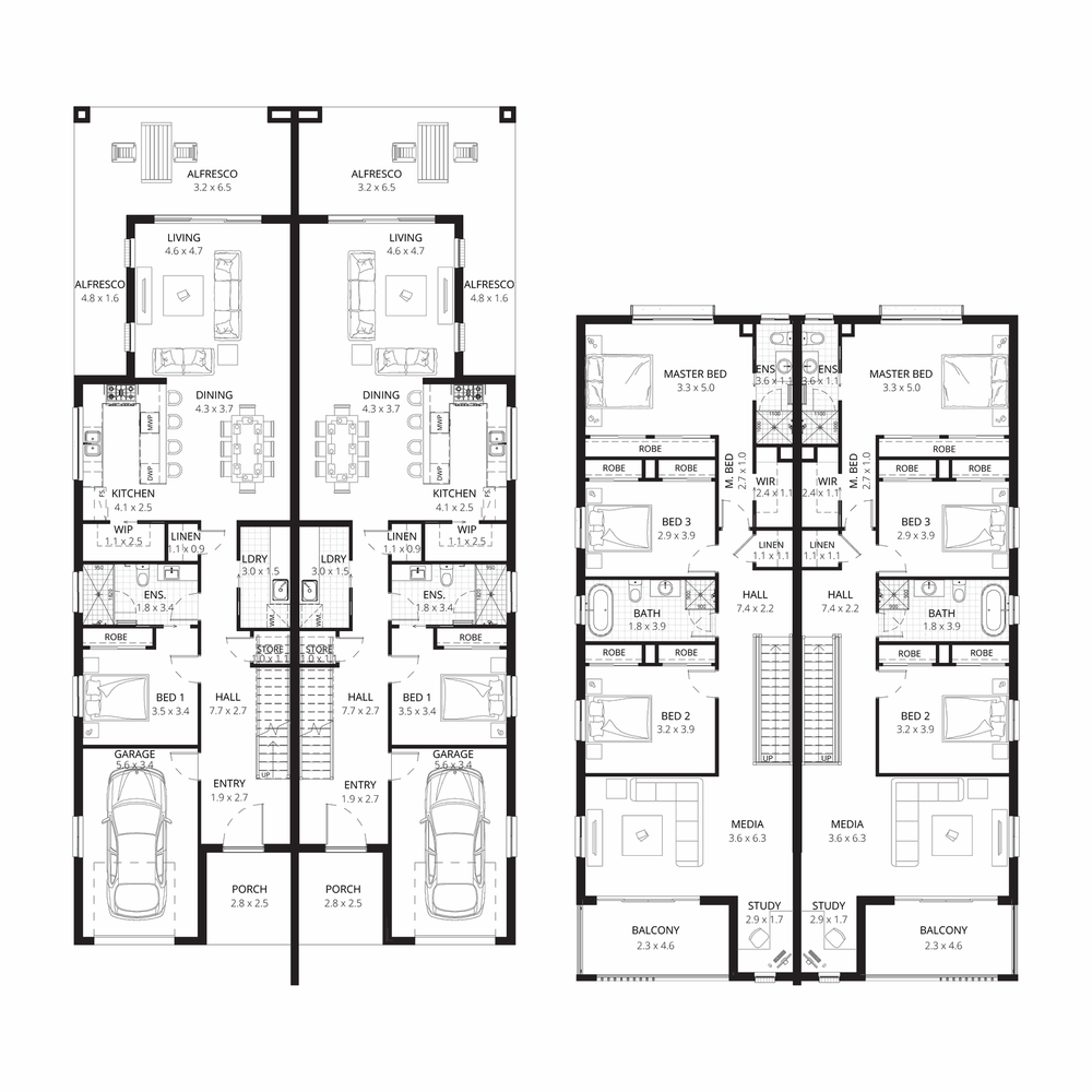 The Brookvale floorplan