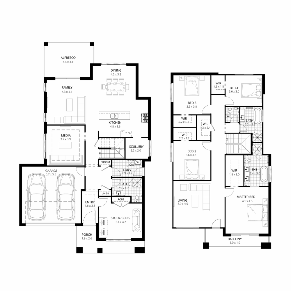 The Riverdale Prestige floorplan