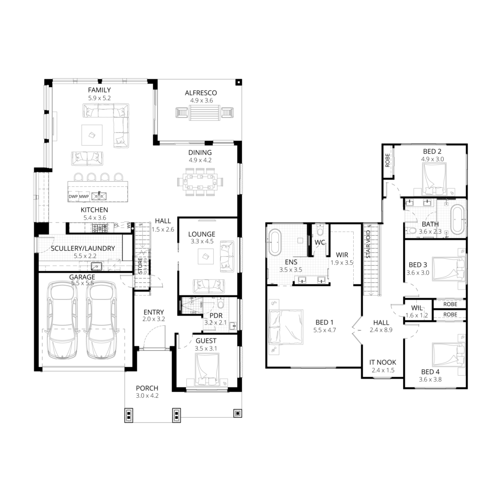 The Palm floorplan